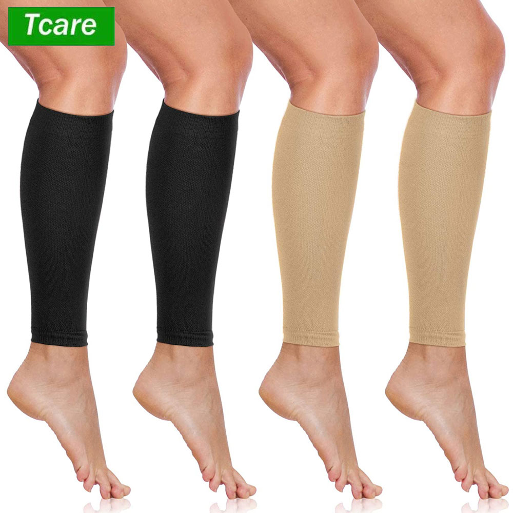 Compression Sleeve Calf - 1 คู่ลูกวัวการบีบอัดขาถุงเท้าการบีบอัด Calf & Shin Support