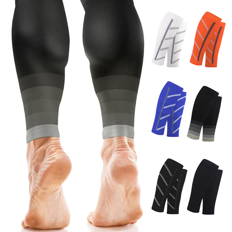 Compression Sleeve Calf - ปลอกรัดน่อง ถุงเท้ากีฬา ถุงน่องแบบยาว ปลอกรัดขา ช่วยพยุงขา เหมาะสำหรับวิ่งมาราธอน