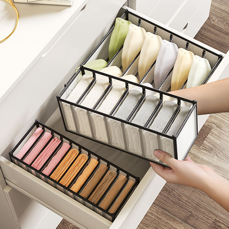กล่องเก็บชุดชั้นใน กล่องจัดระเ - Sock Organizer Tray บทวิจารณ์และราคา